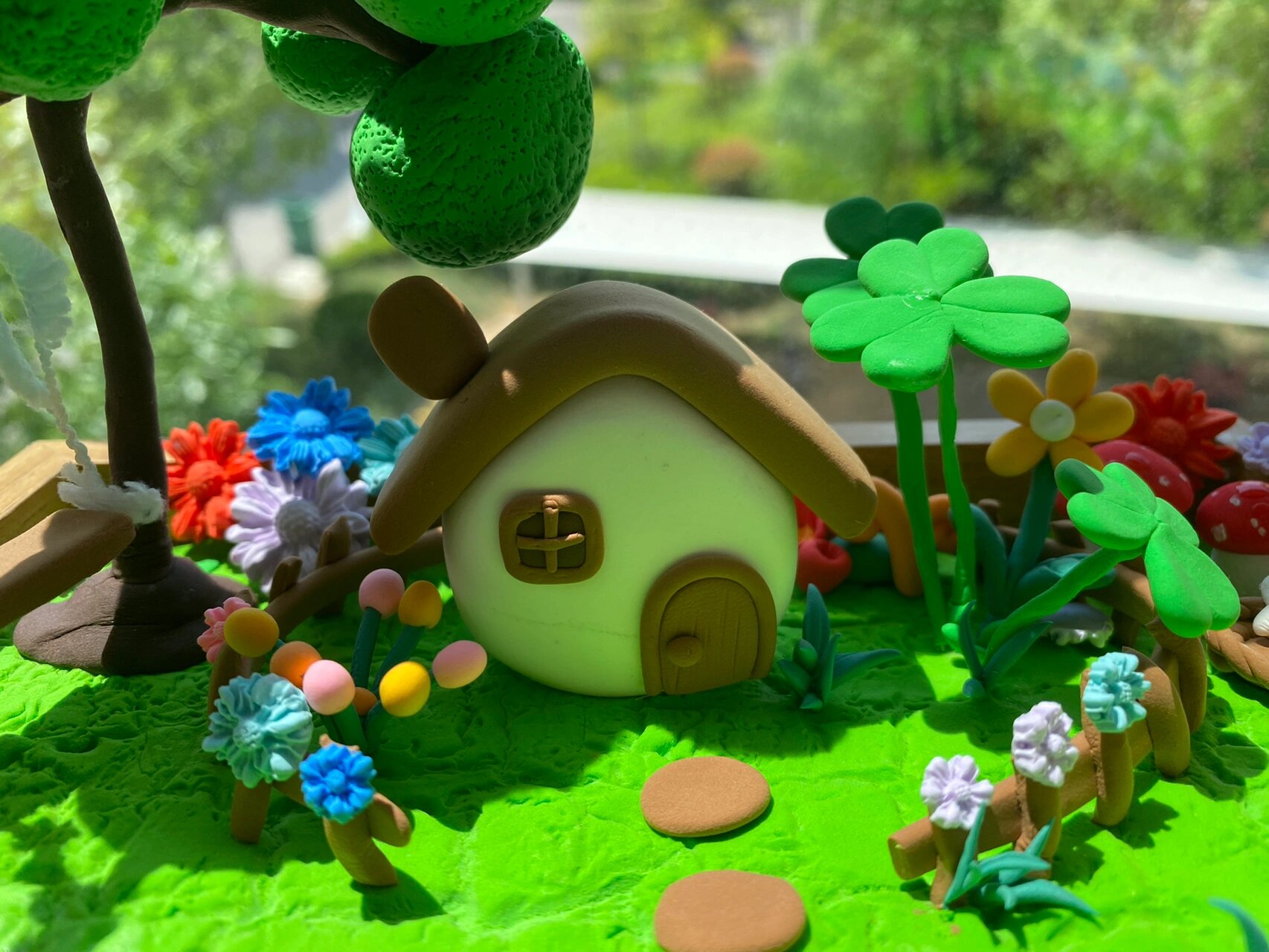 粘土小院子场景🧡ྀི