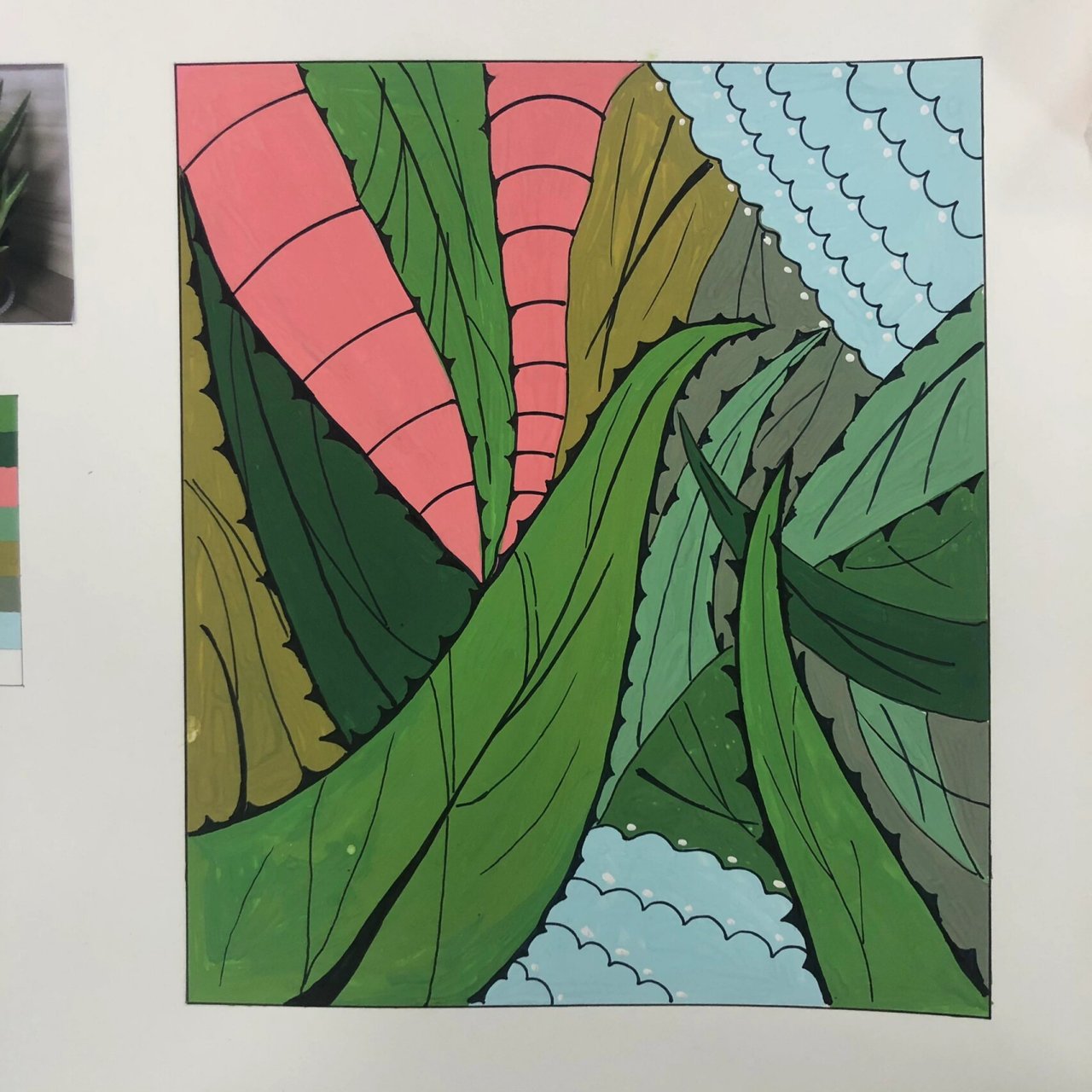 自然色彩的采集与重构 图一二:自然色彩的采集与重构 图三:春夏秋冬