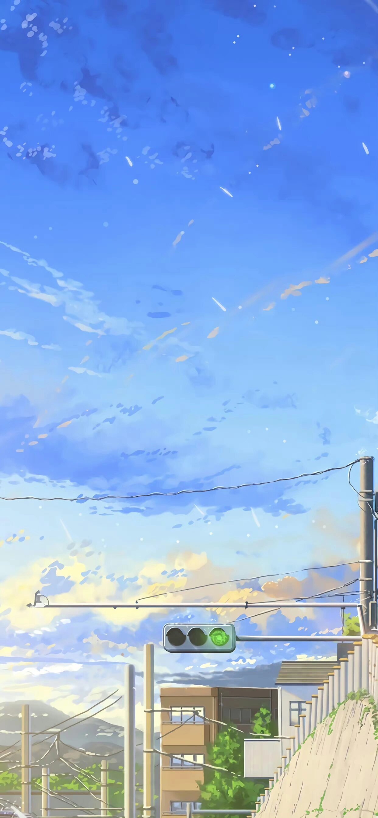 宫崎骏夏日的天空~手机壁纸