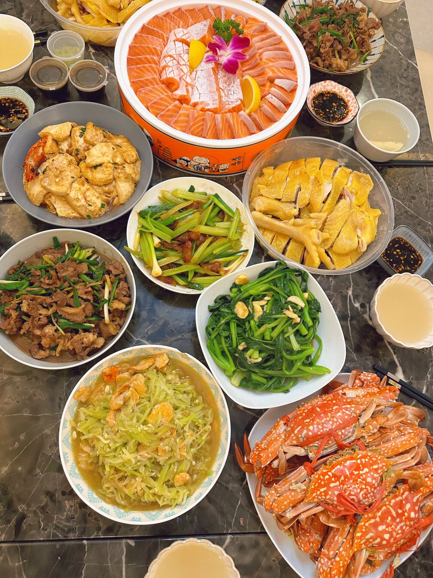 广东家宴,10个人的家常菜,简单易做