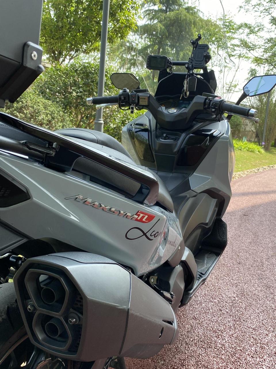 三阳tl500.最新拿下三阳tl500    20上户行驶16000公里改件多多