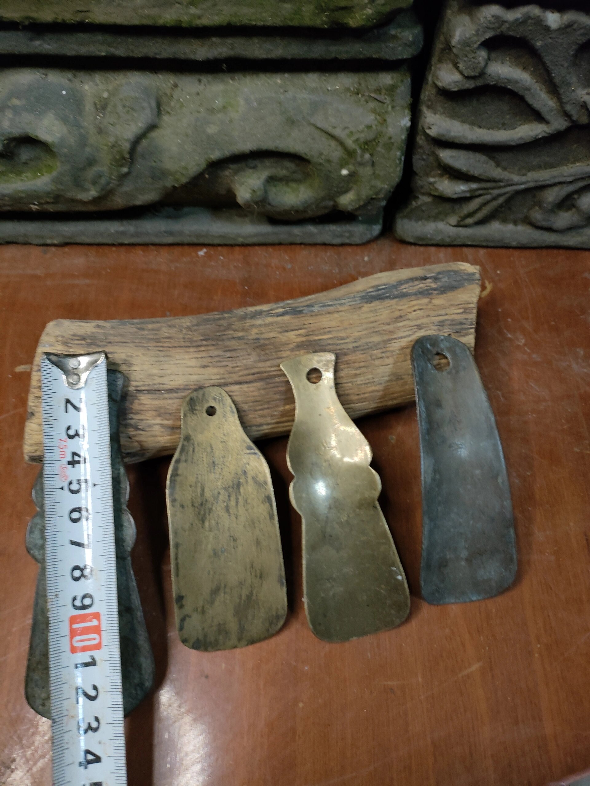 清代黄铜鞋拔子 做工精细古朴大方,低价惠让