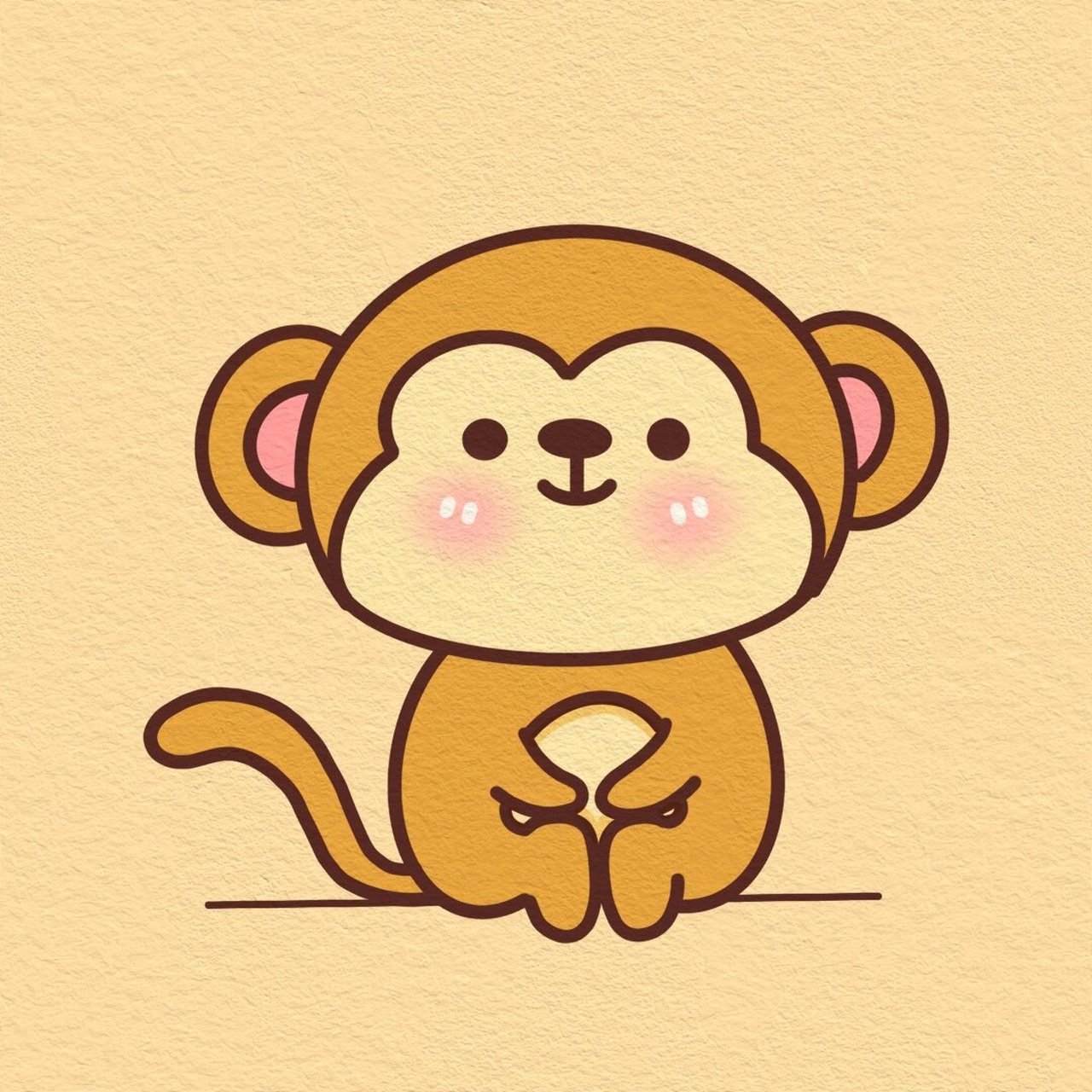 猴子简笔画分享(46) 有粉丝留言说画猴子,现在出啦～ 过程详细,快来一