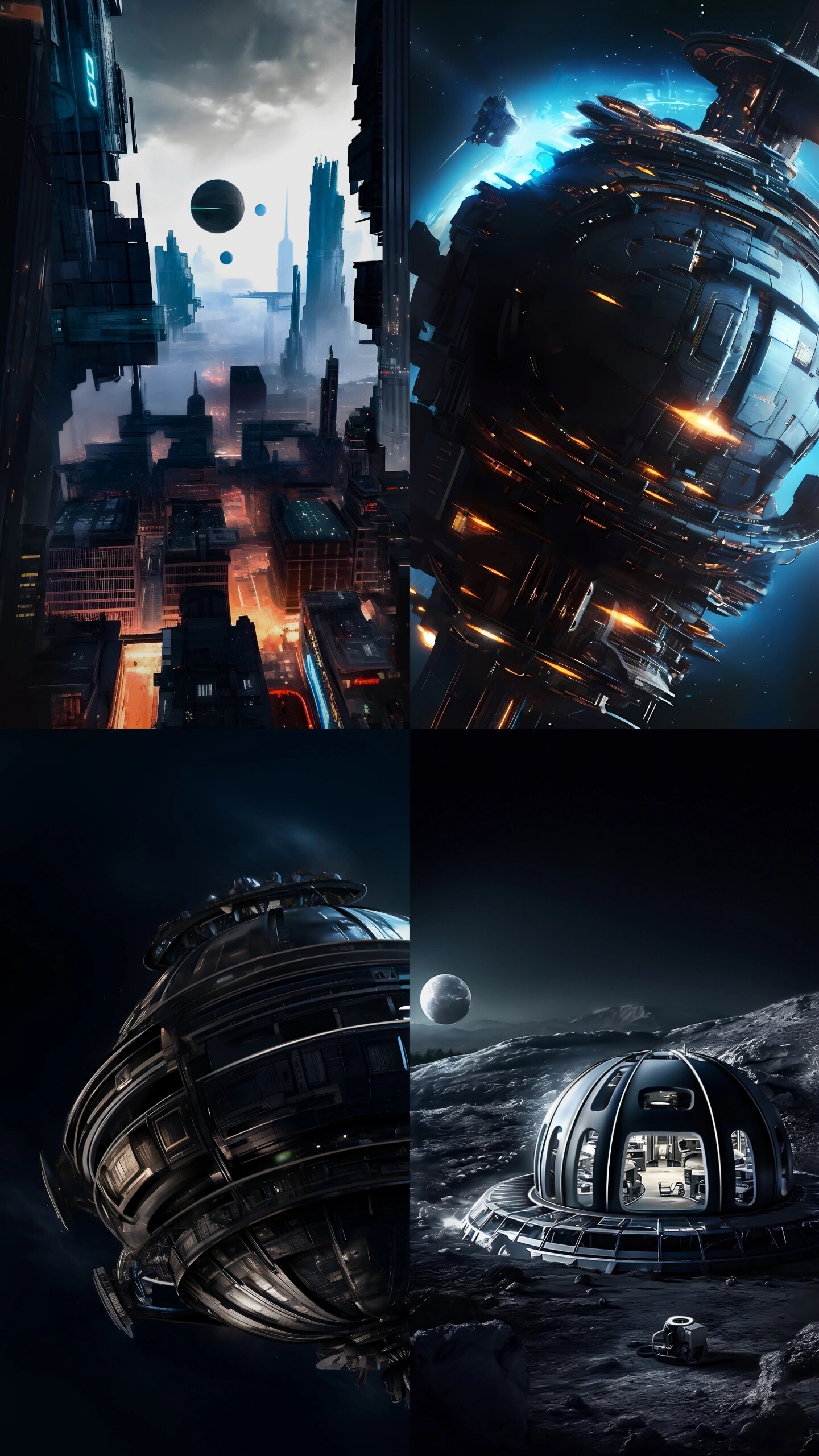 红魔赛博朋克风壁纸来袭!机甲战士