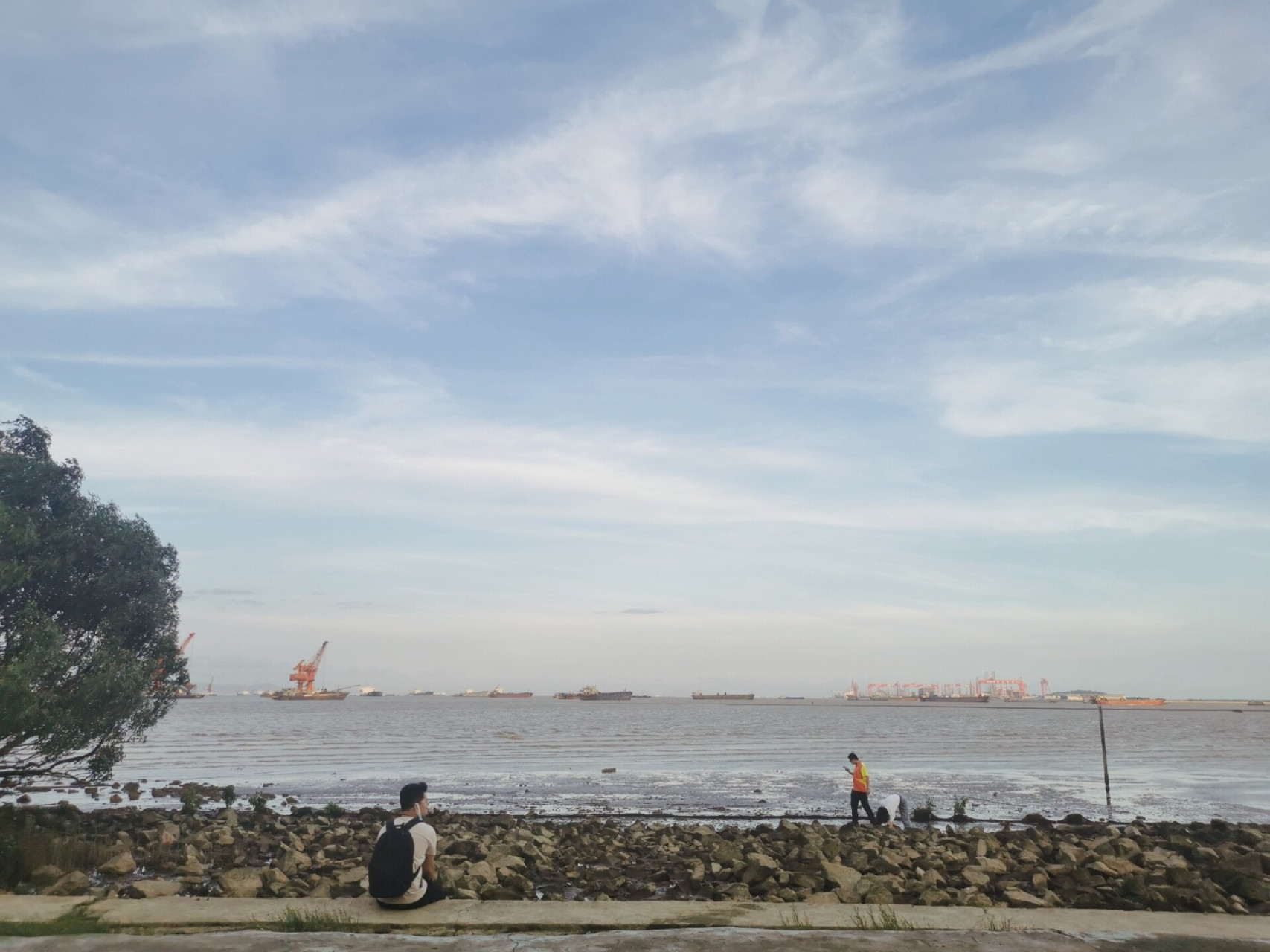 秋天宜去海边98广州南沙小众打卡海滨公园 以前不懂为什么大家总是