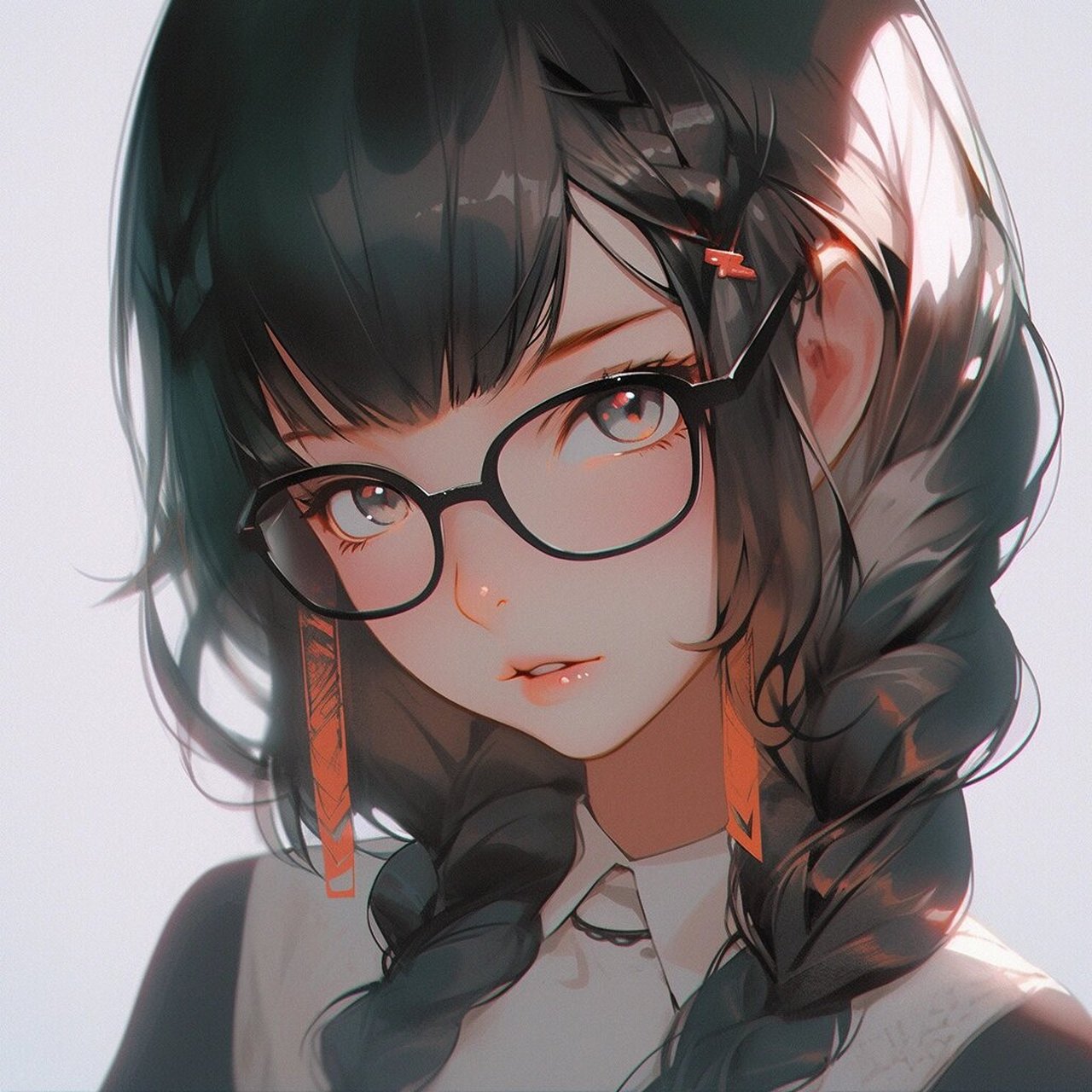 戴眼镜的小姐姐头像
