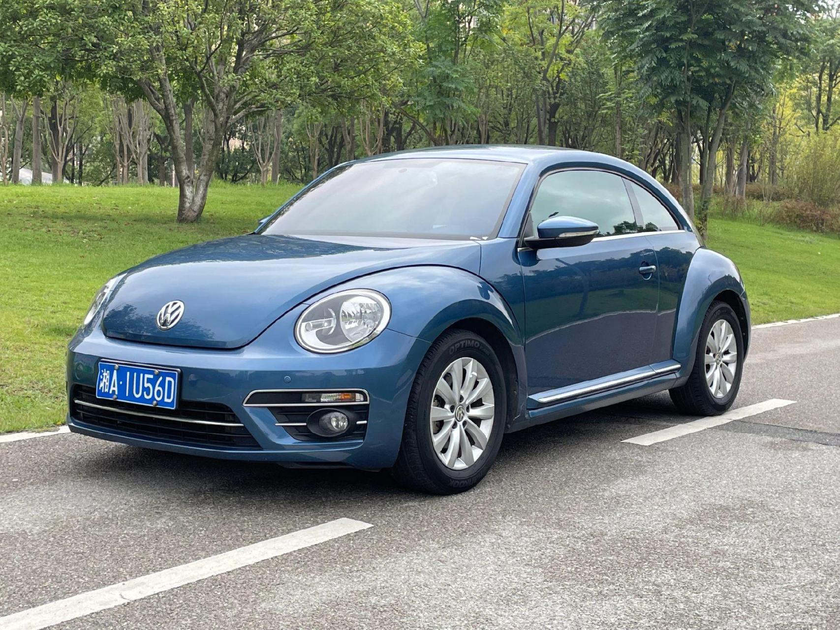 新到17年上牌 大众甲壳虫 180tsi 宜乐版,5万公里个人一手,整车原版