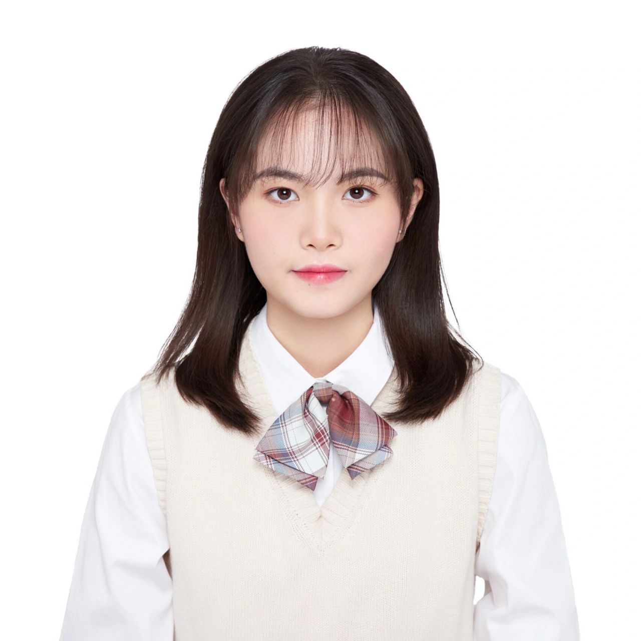 海马体 天真蓝|到底哪张证件照好看 p2是深圳前海壹方城天真蓝 今天刚