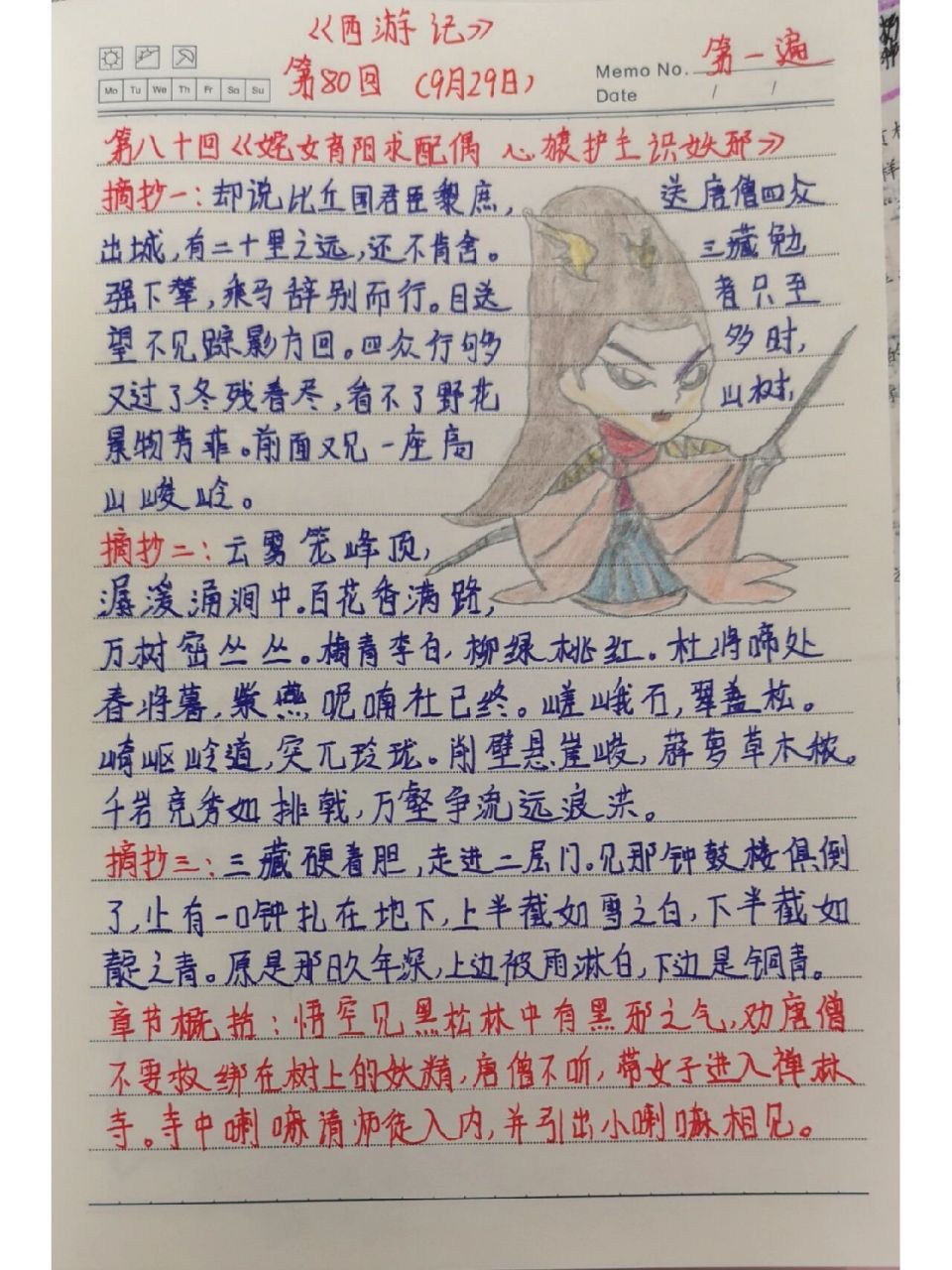 《西遊記》讀書筆記第80回