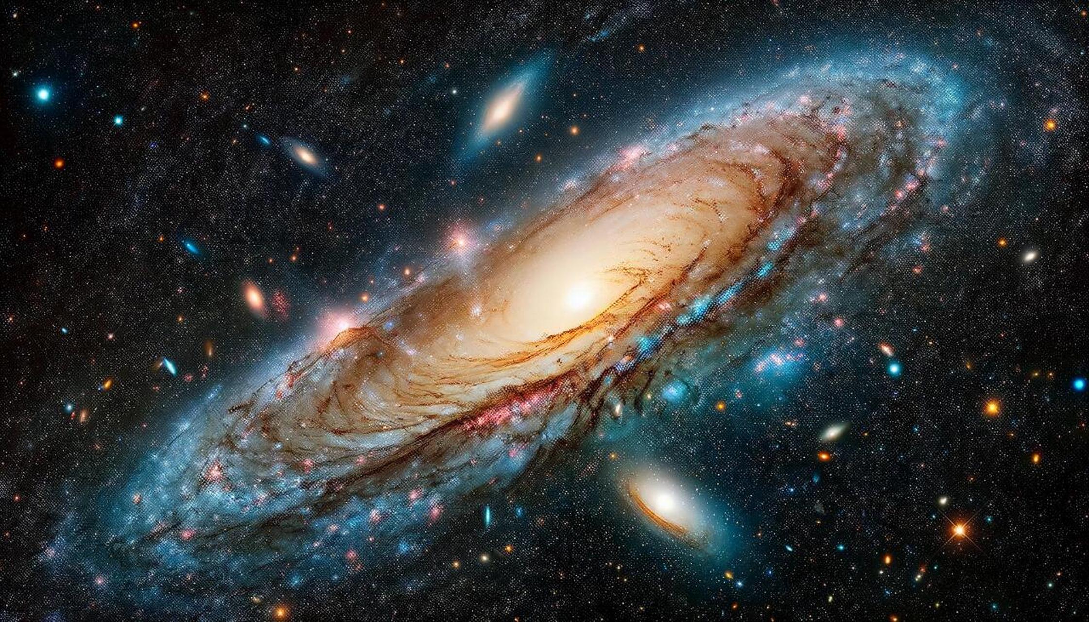 仙女座星系(m31) 仙女座星系,也称为m31,是一幅壮丽的宇宙画卷,它位于