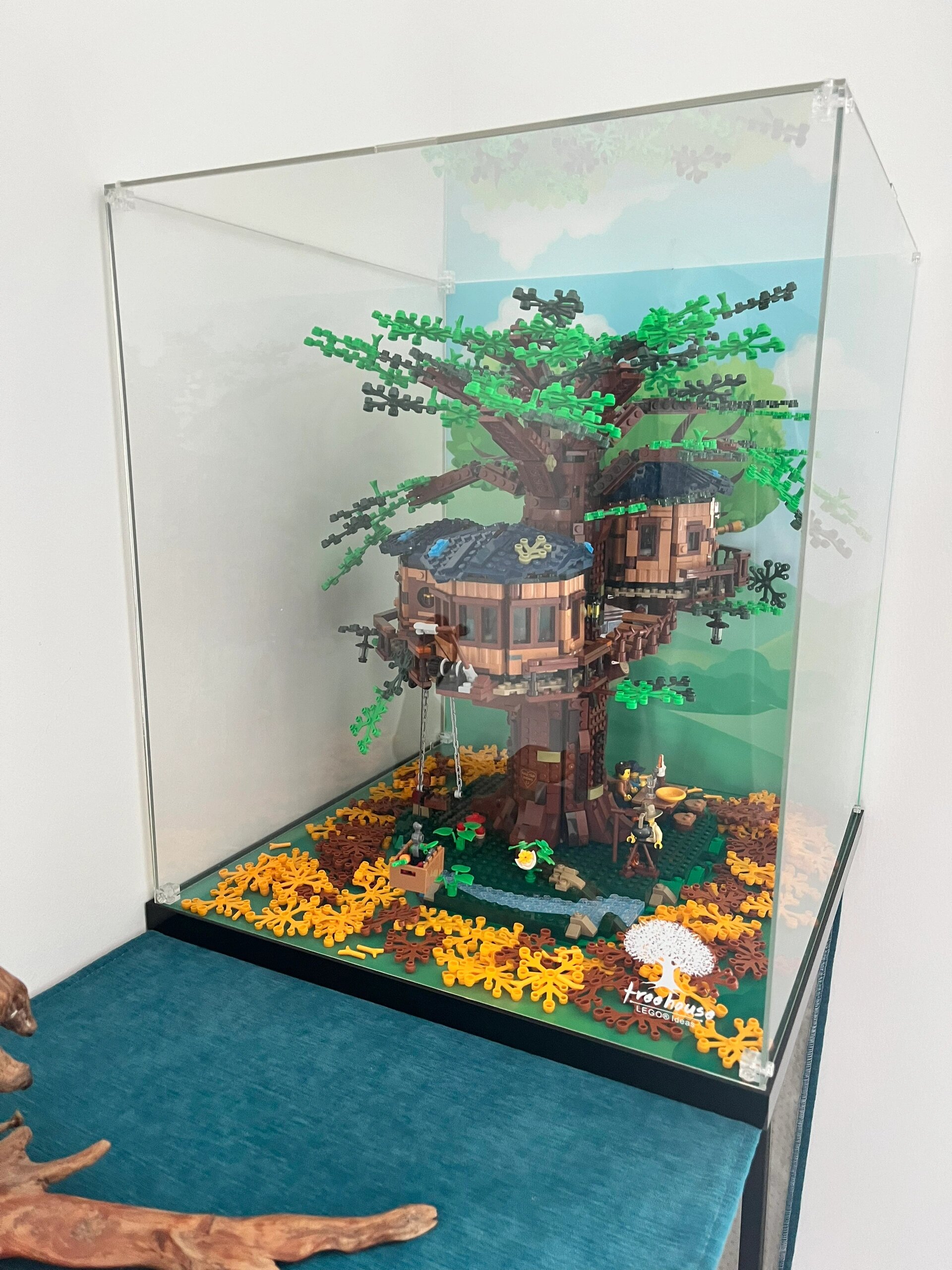 乐高树屋 lego tree house lego 21318 树屋拼一个