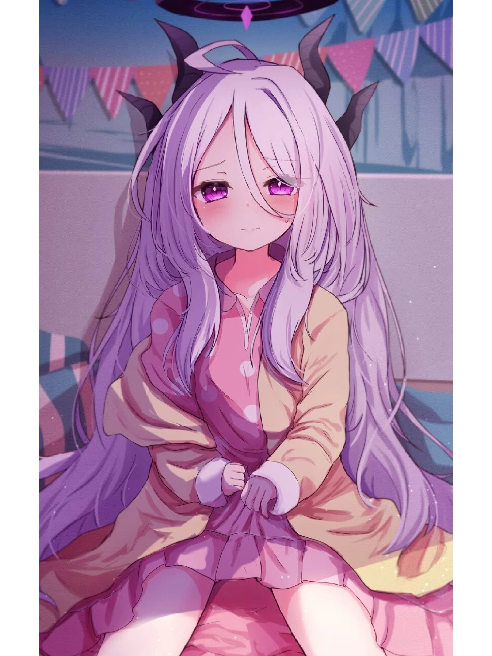 动漫壁纸分享:美少女睡衣大赏