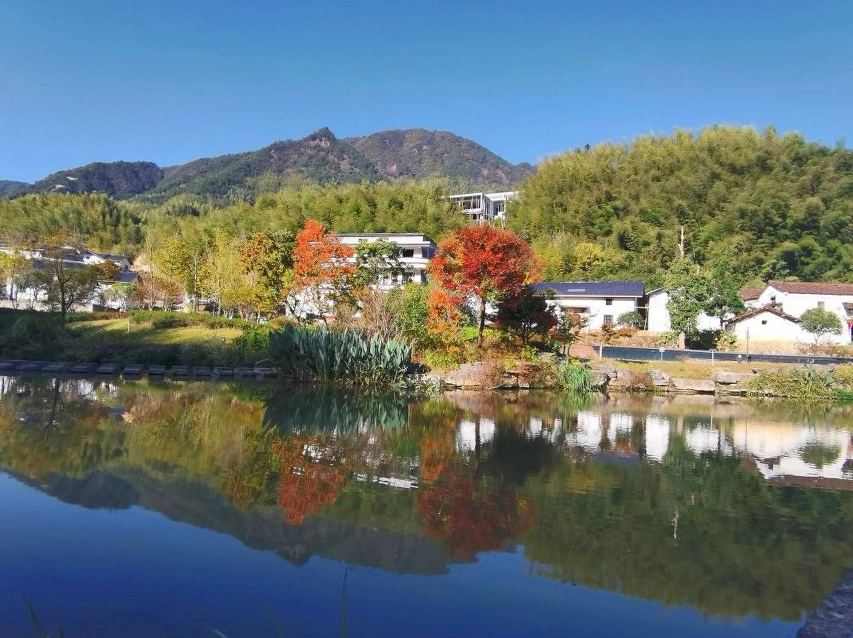 桃源七里    幽美如画 桃源七里景区位于浙江省钱塘江源头的衢州市