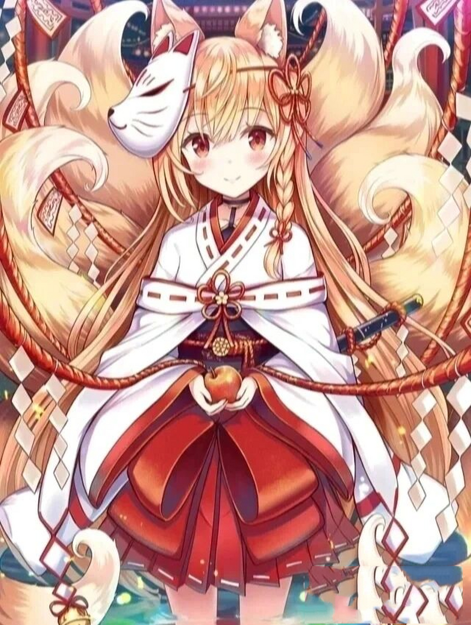 九尾狐头像来啦!