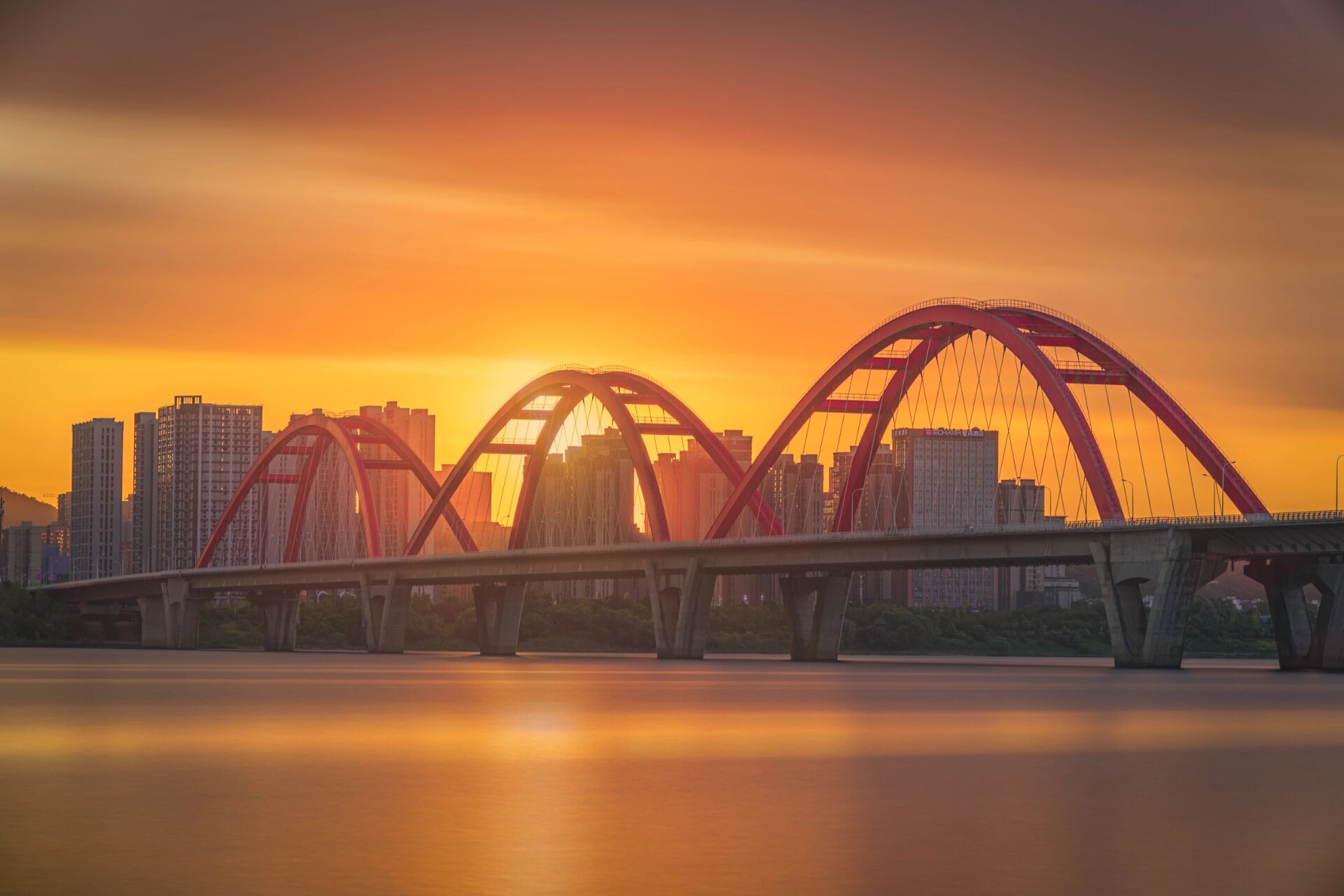 长沙最美大桥|福元路大桥合集 长沙横跨湘江的几座大桥我个人最喜欢福