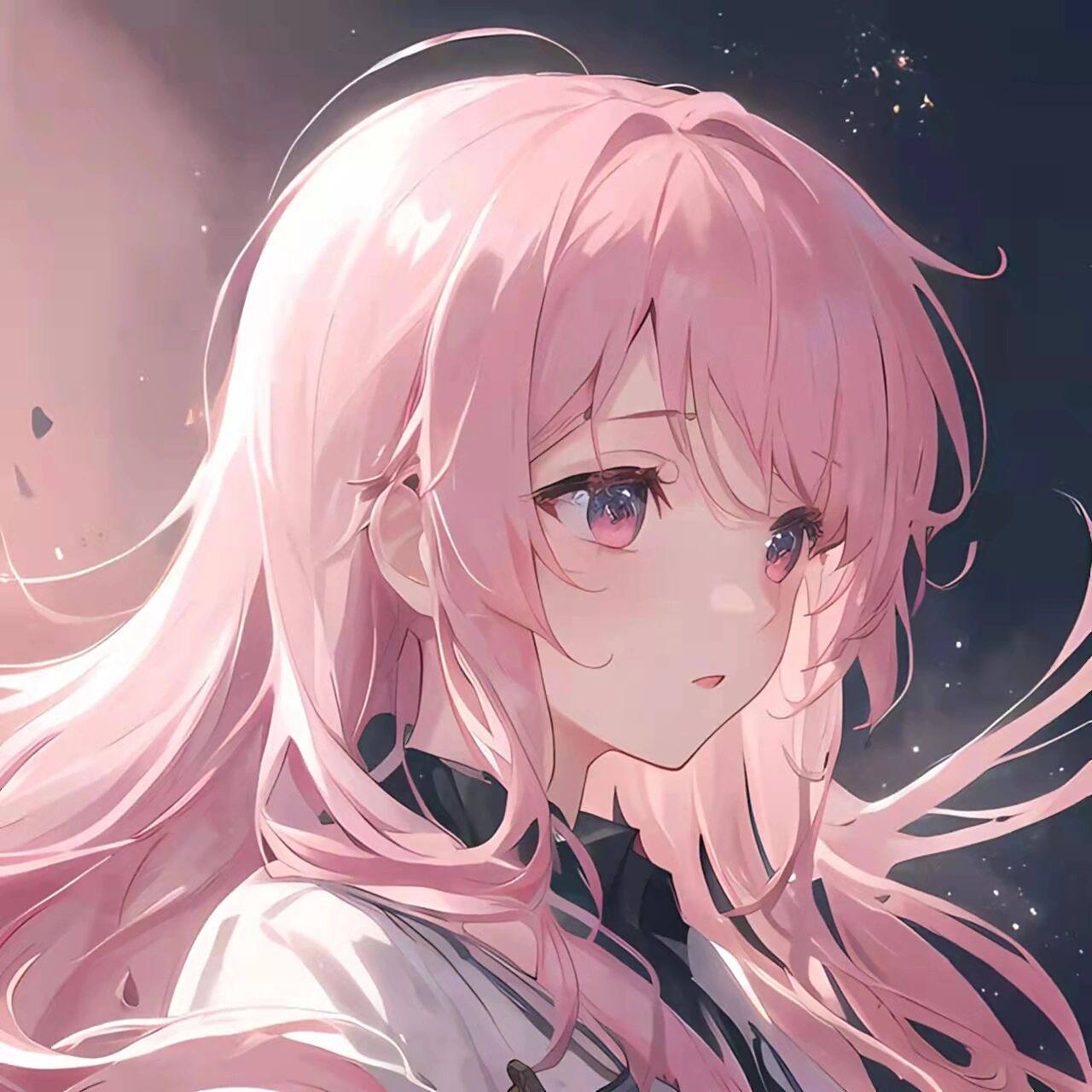 粉色系动漫头像推荐