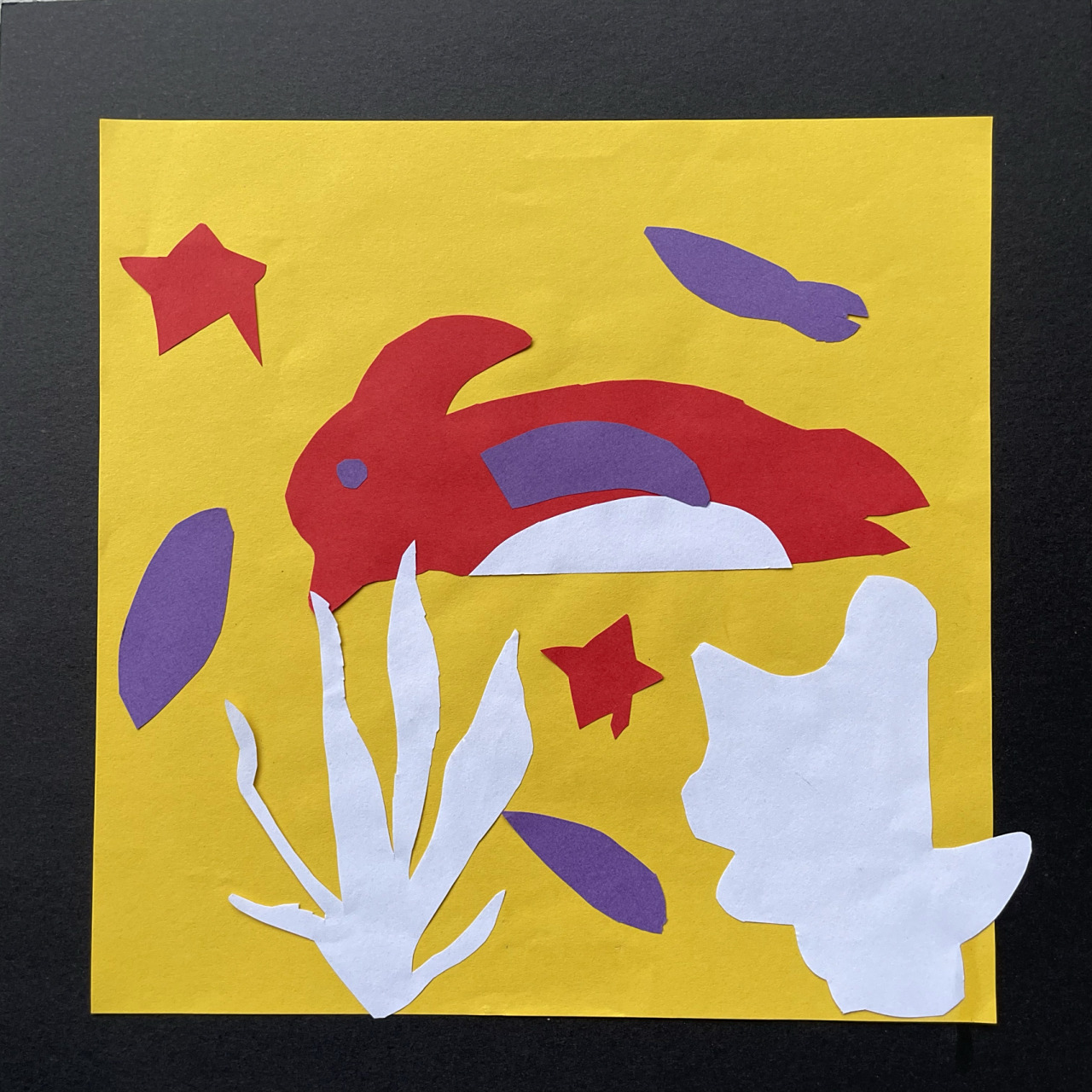 马蒂斯剪纸作品更新喽