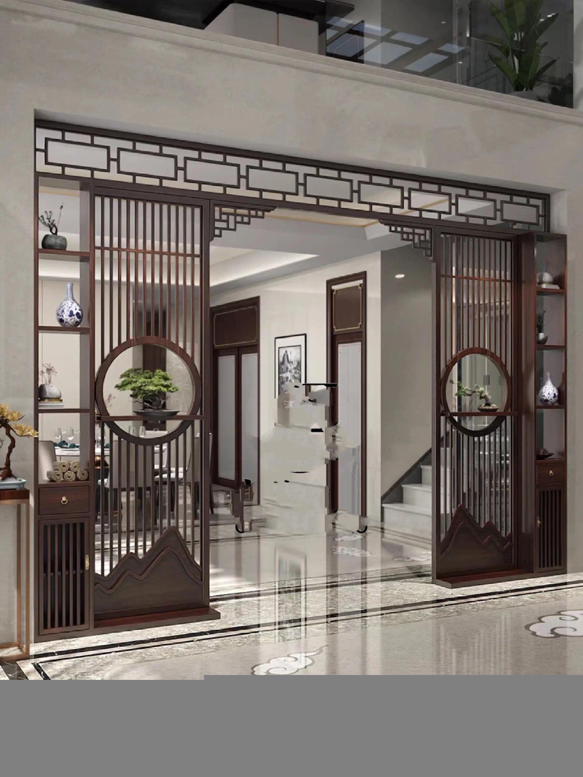 新中式屏风隔断