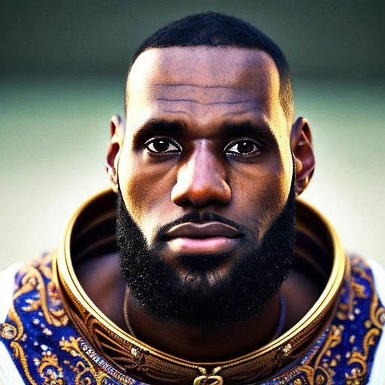 篮球头像|勒布朗·詹姆斯|no.33 詹姆斯ins发布一组自己的艺术形象