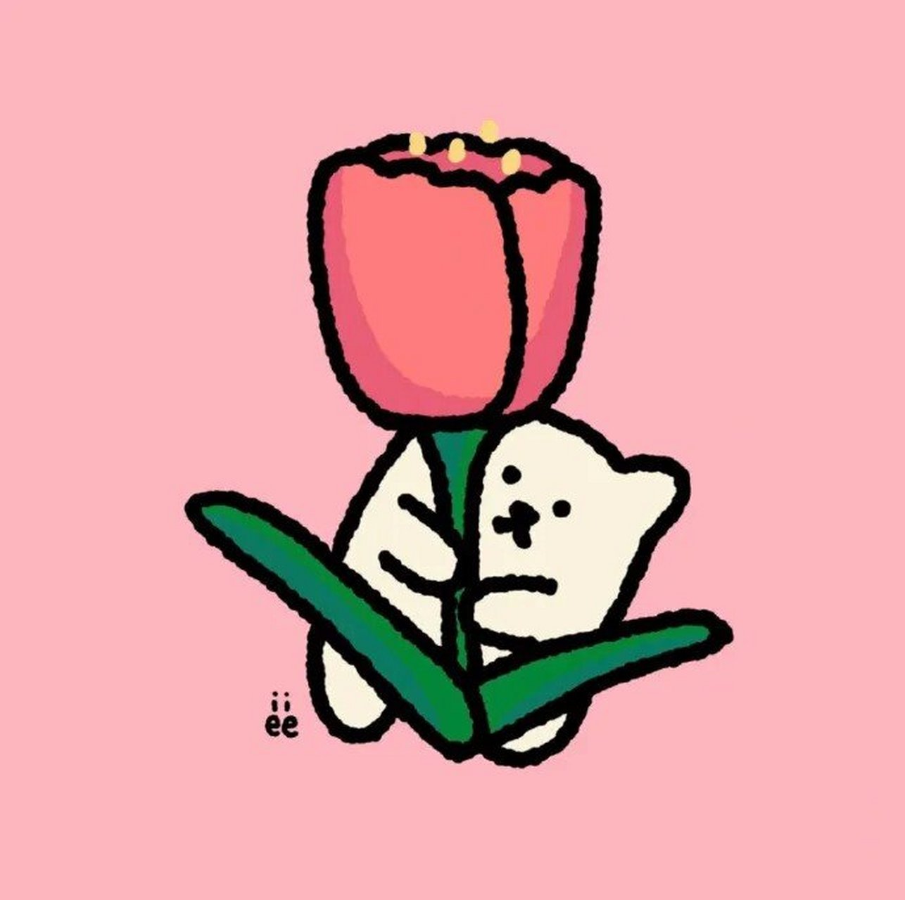 颜色超鲜艳的一组头像 活力满满