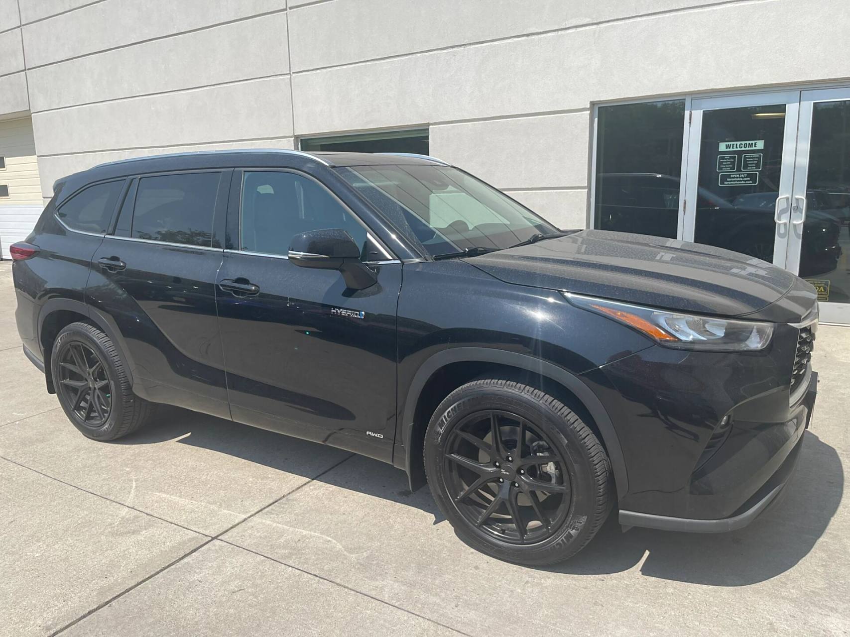 刚到2020 toyota highlander hybrid xle大七座四驱suv, 7万5km 一手