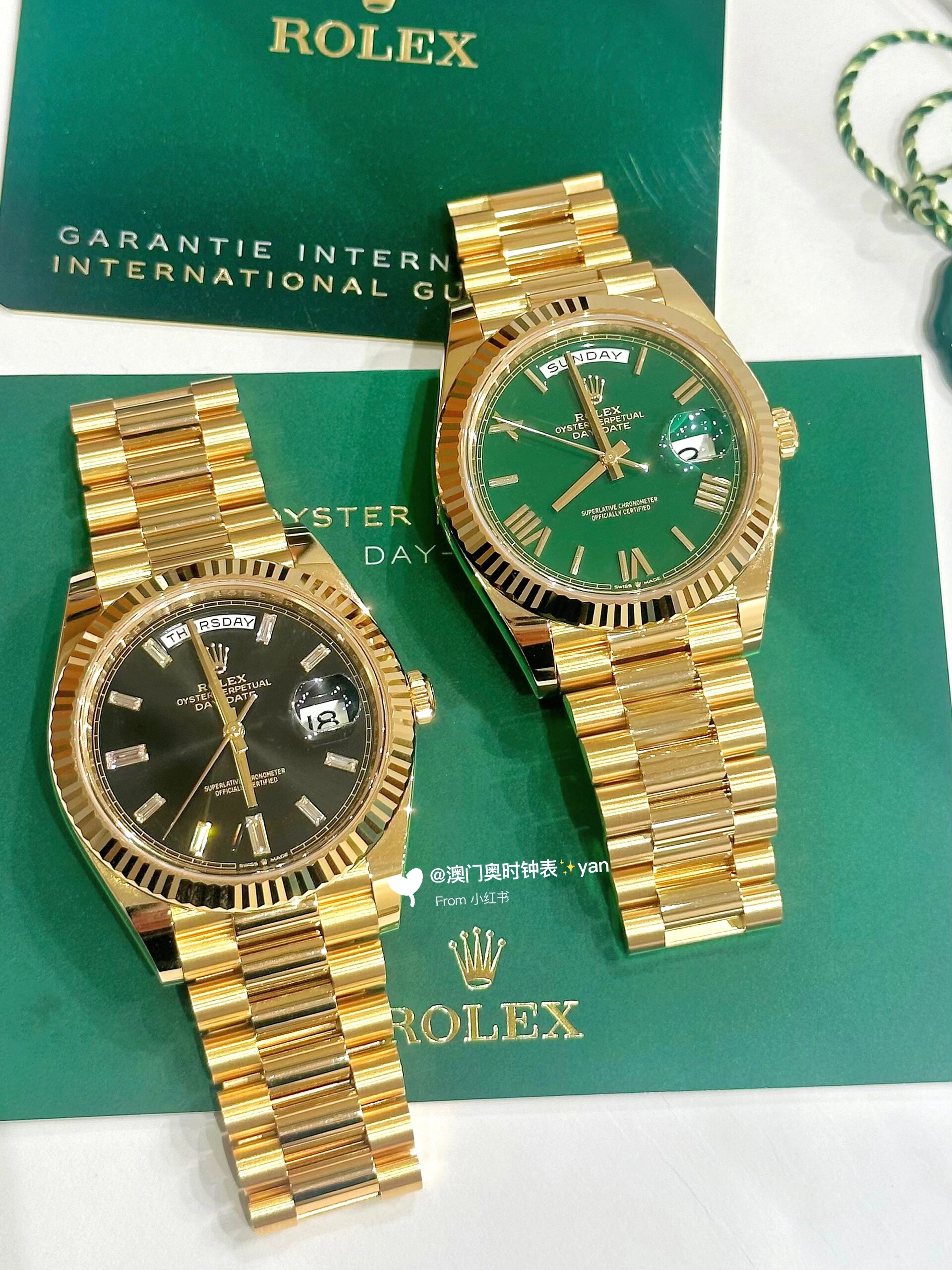 腕表分享 | 劳力士毕业款 黄金daydate99