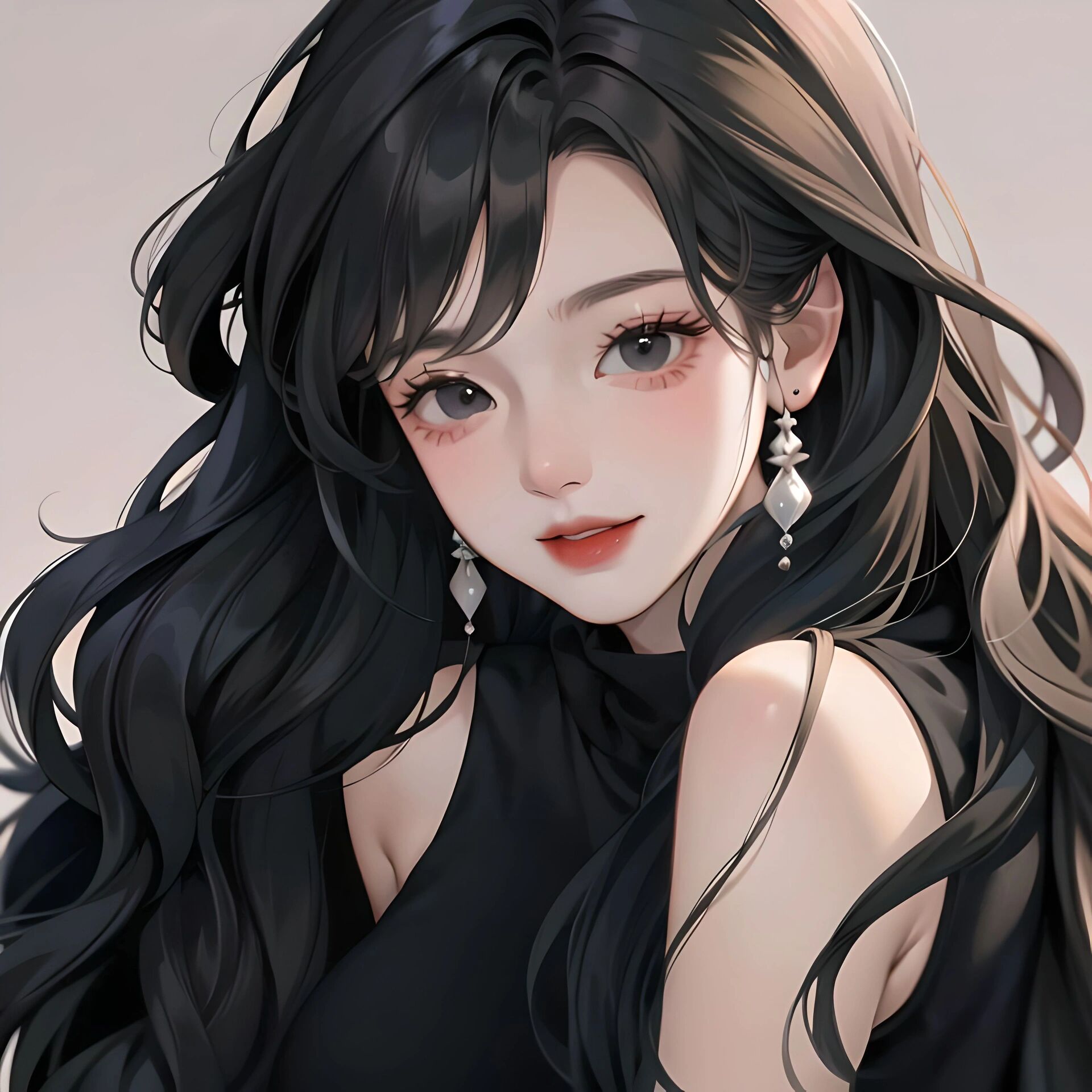 黑发女生头像合集|美晕过去了!根本看不完! 你最喜欢哪一张呀