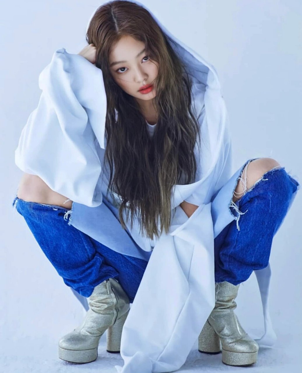jennie 分享一组绝美照片99 分享今日份妮妮子