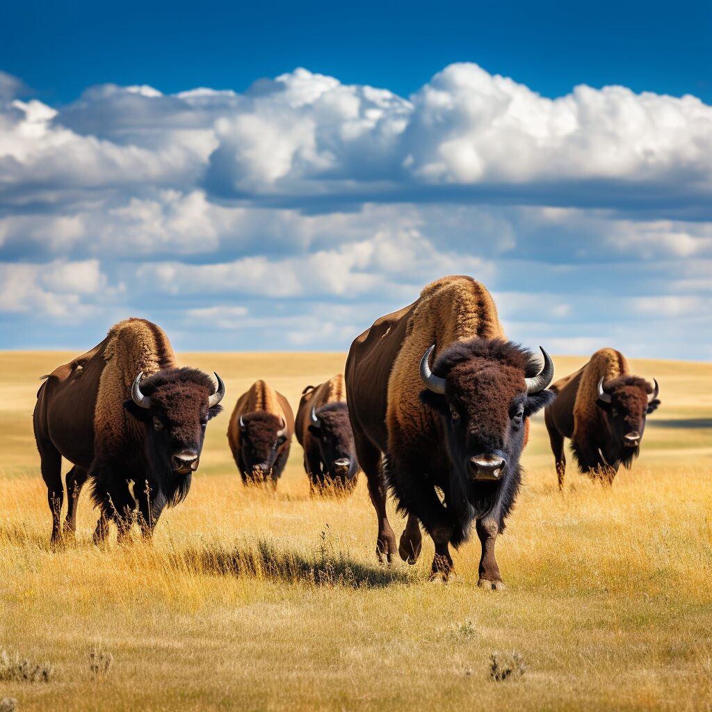 世界动物之美洲野牛