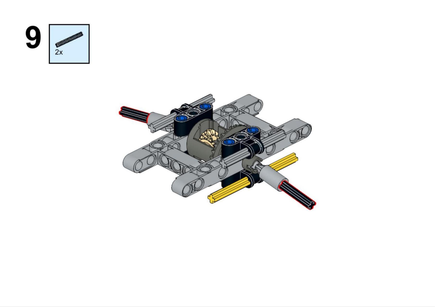 保时捷911积木改f1赛车第1部分.
