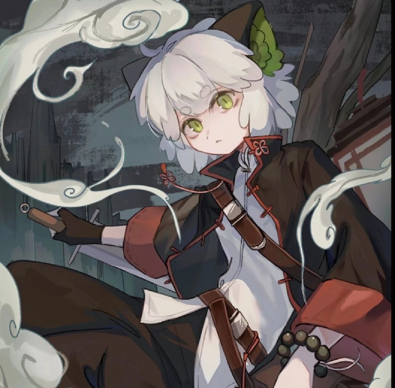 罗小黑动漫头像 从此,风有了轨迹,花有花语,四季有姓名