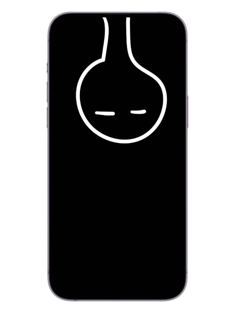 奇奇怪怪黑屏壁纸系列 今天探头探脑系列 喜欢可7715