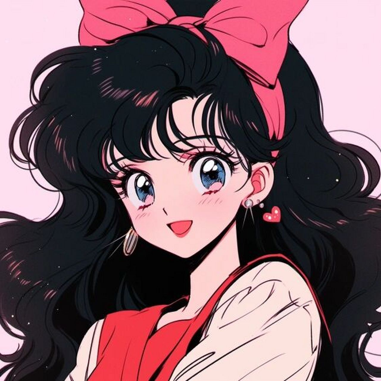 美女头像|日本旧漫风