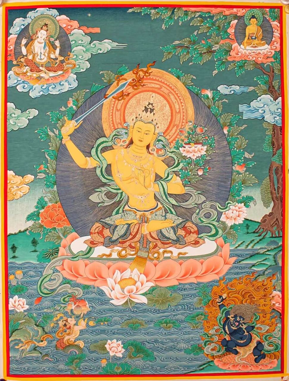 属兔的本命佛-文殊菩萨 文殊菩萨