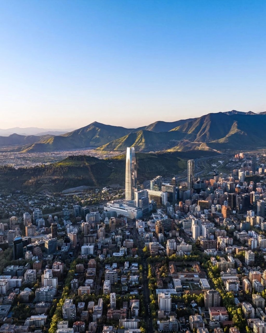 南美洲第四大城市智利首都——圣地亚哥 圣地亚哥,人口736万人,人均