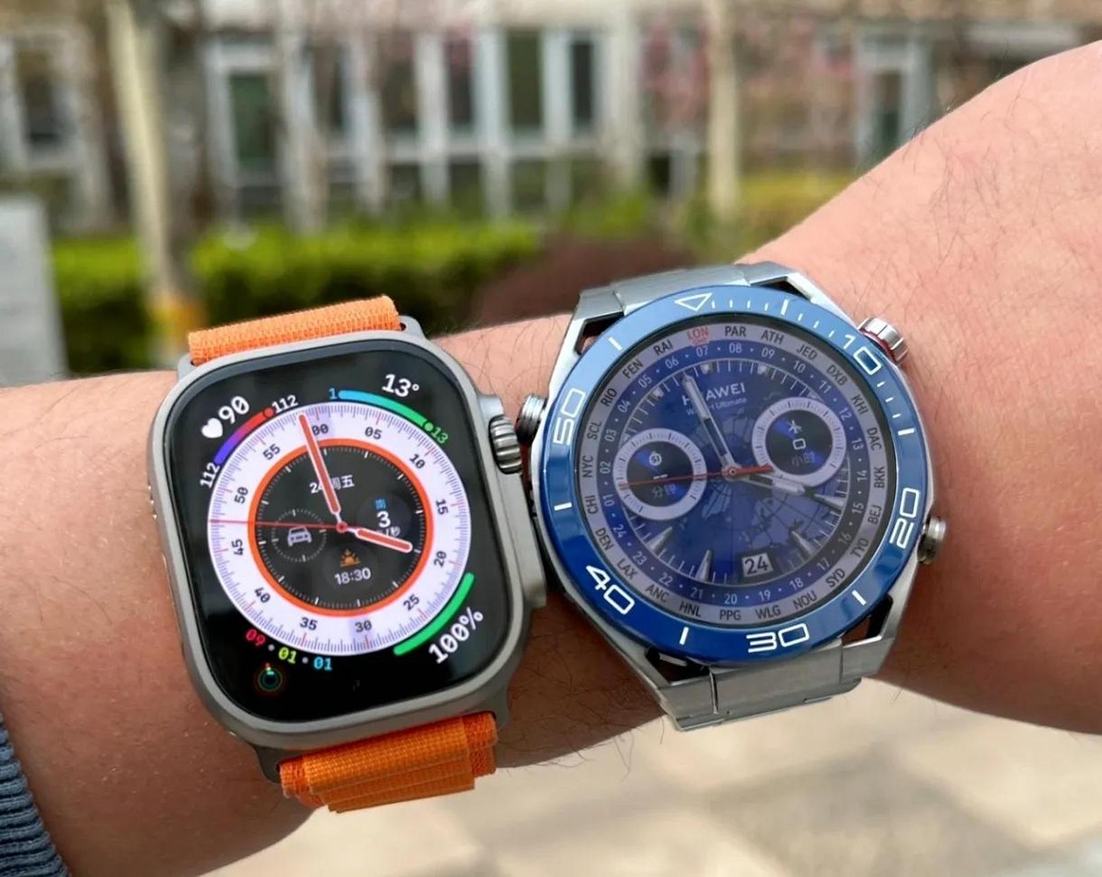 是你的话,huawei watch ultimate和apple watch uitra,这两款智能手表