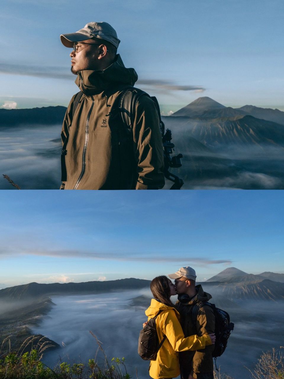 翻山越岭我踏上这颗"孤独星球"99印尼布罗莫 78人们常说,在大自然