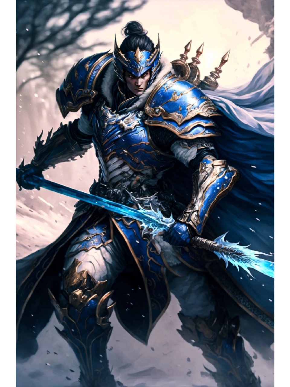 【ai绘画】异界赵云 赵云来到未来机甲,一样的战神.