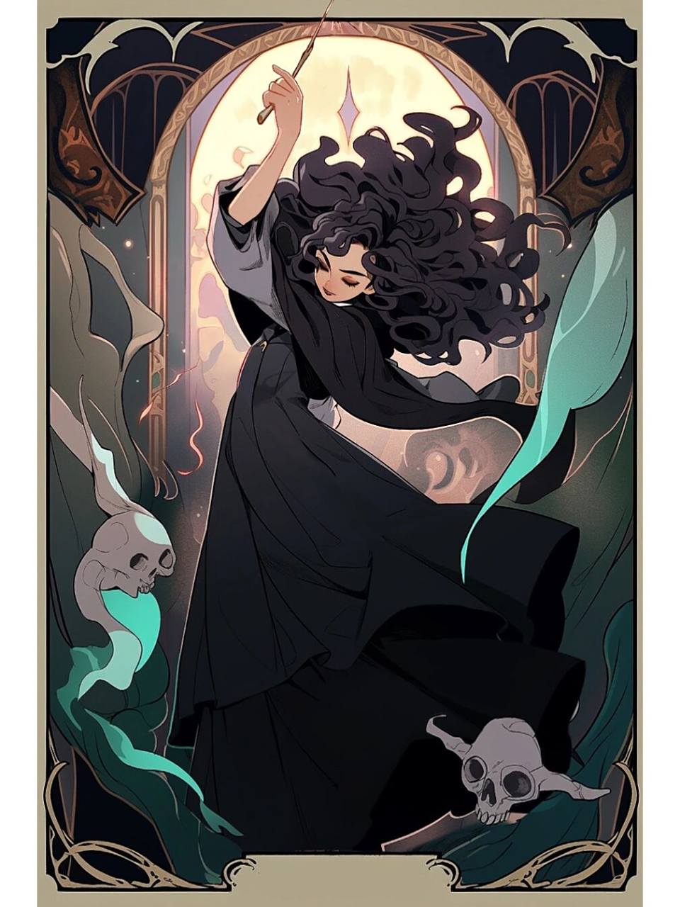 《harry potter哈利波特》—— 贝拉特里克斯 bellatrix lestrange