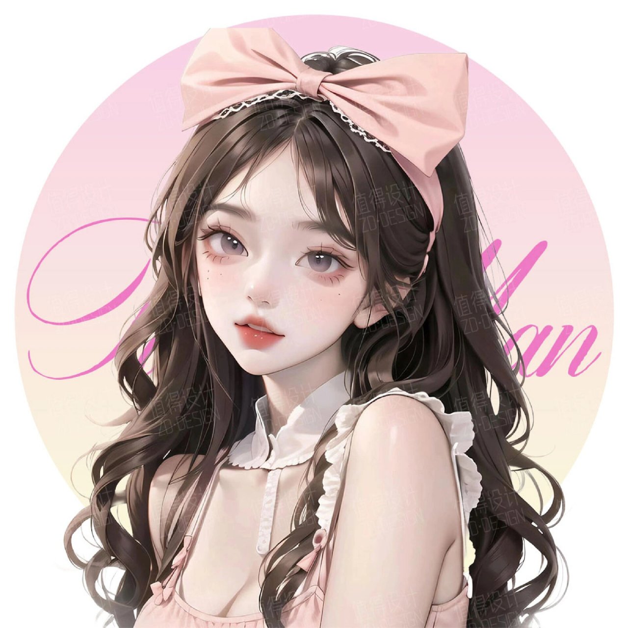 语音厅头像团头设计