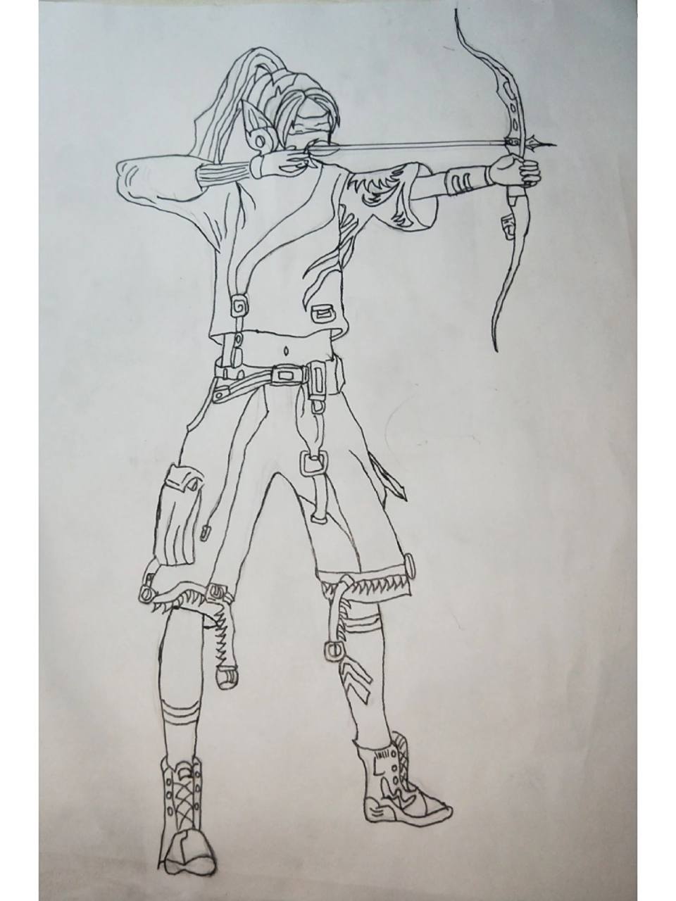 和平精英火箭少女画好啦!