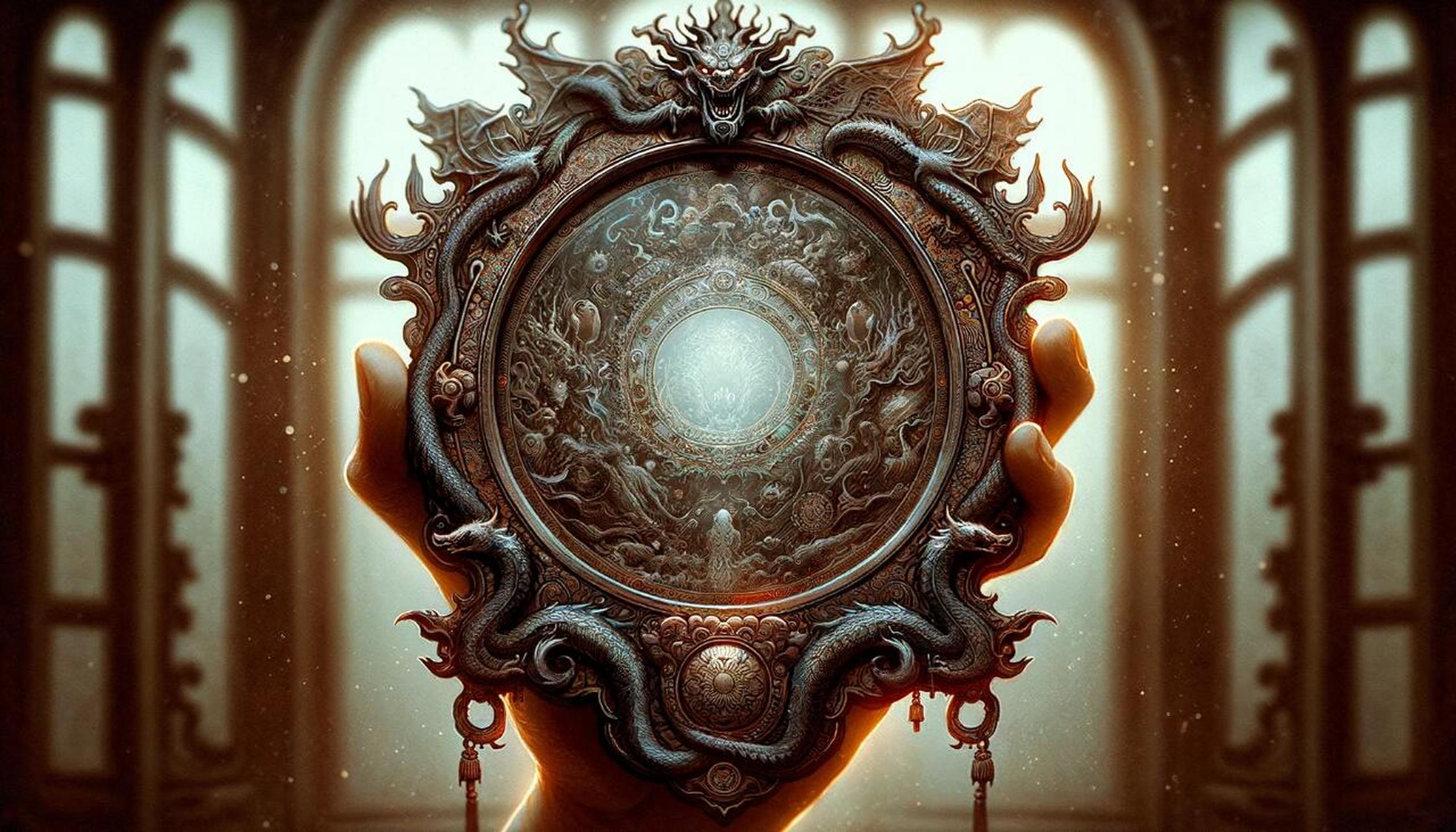 又称降妖镜,斩妖镜,是中国神话传说中的一种神秘工具或法宝 照妖镜,又