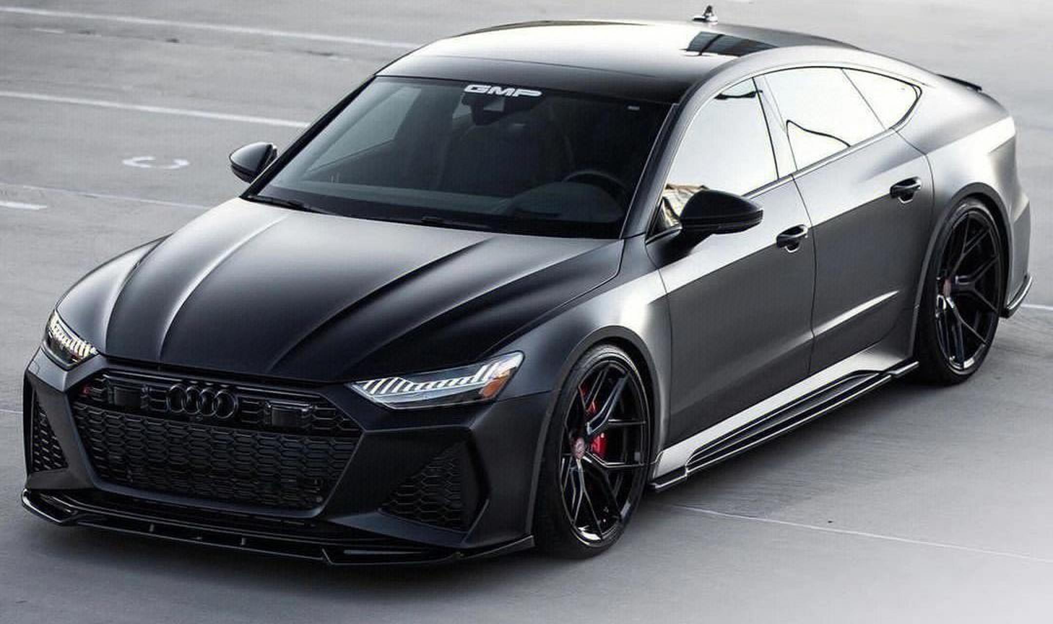 黑武士系列 奥迪rs7颜值与实力并存