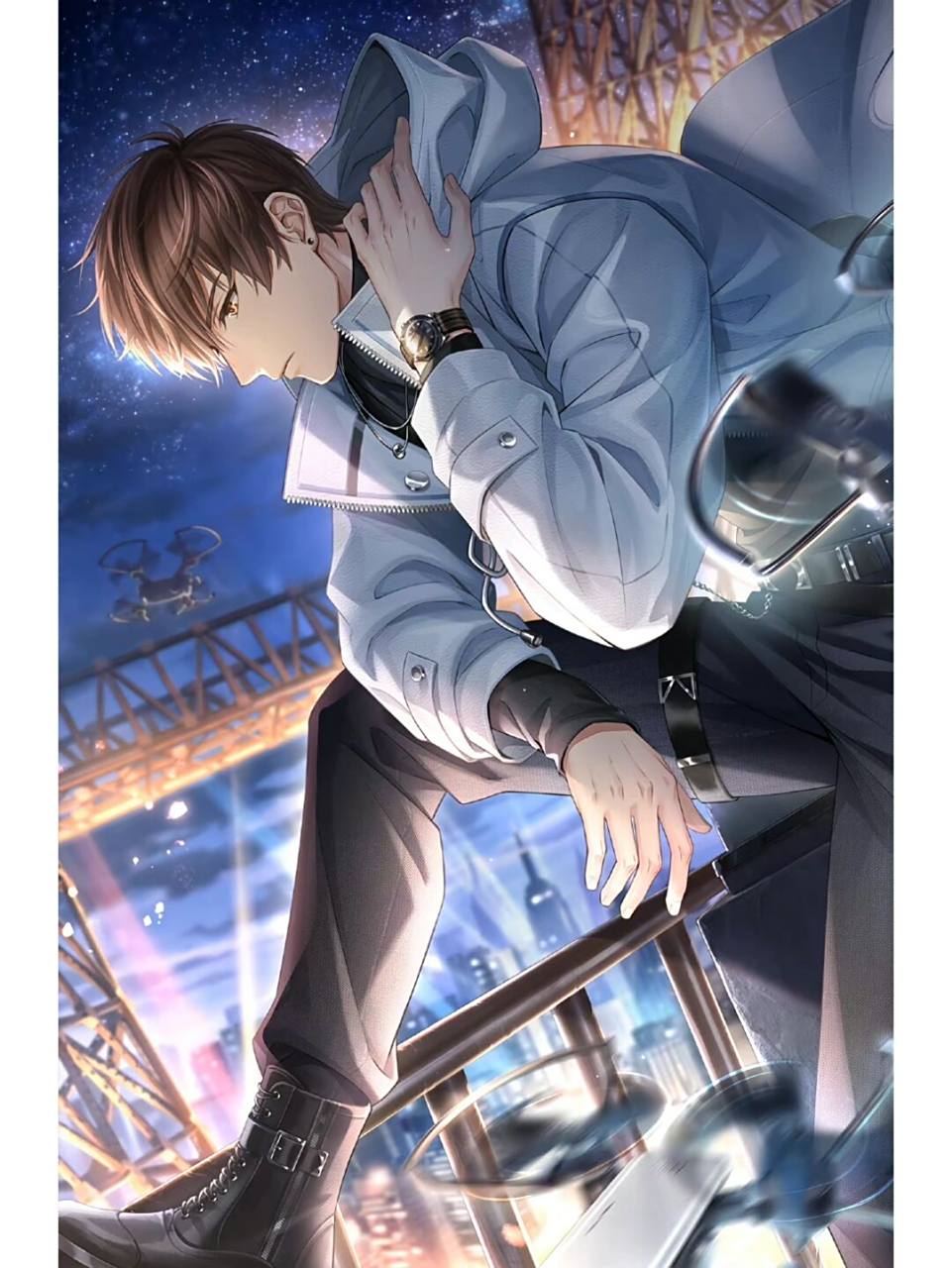 高清卡面分享‖恋与制作人白起94 #乙女游戏# ##卡面# #恋与制作人