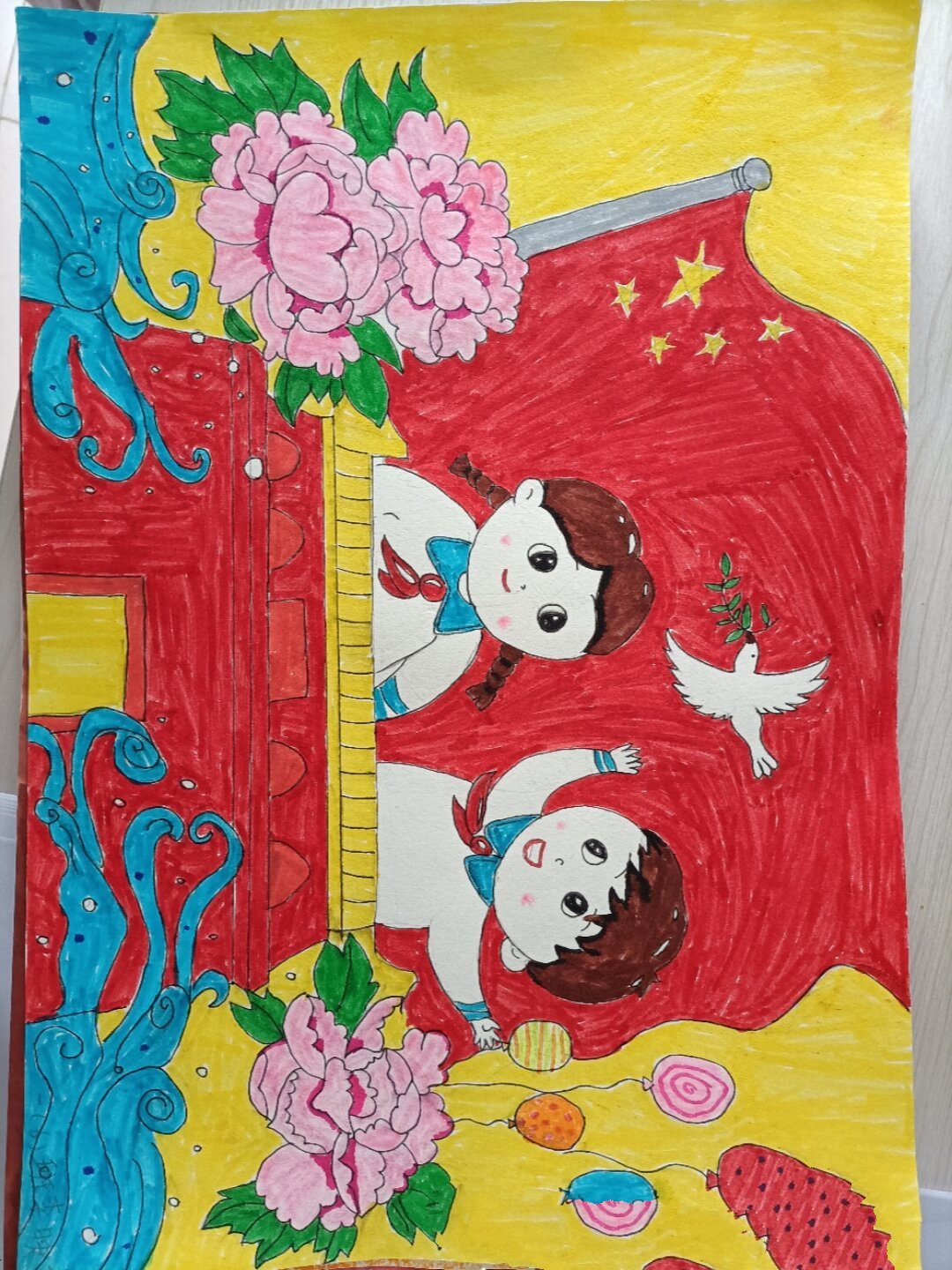 "学党史,跟党走"手抄报2