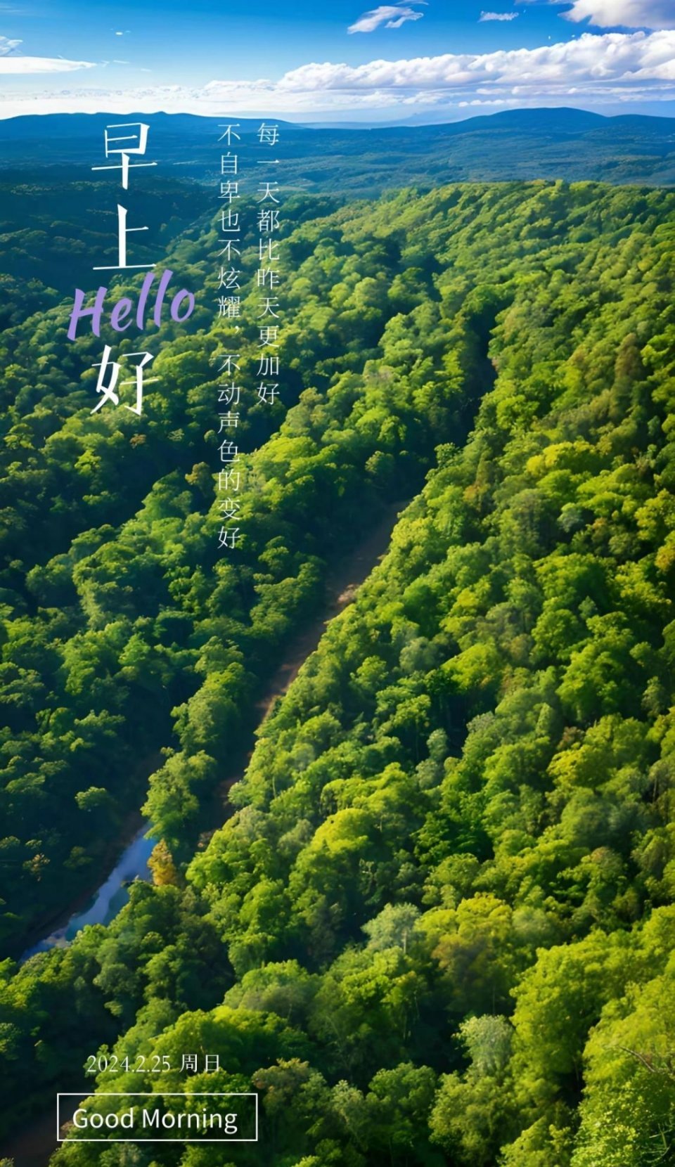 阳光下灿烂,风雨中奔跑,昨天挺好,今天很好,明天会更好.