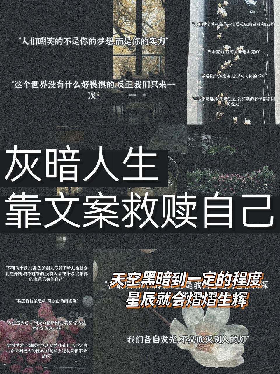 97神级低谷期的救赎文案,总有一句治愈你 91哈喽,这里是小木的