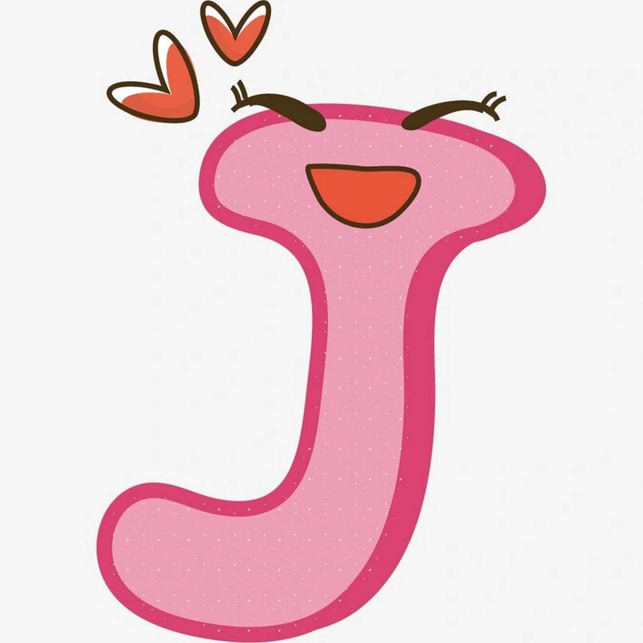 高清版-有趣的卡通字母(j-q) 好看有趣的卡通字母,课件美美哒!