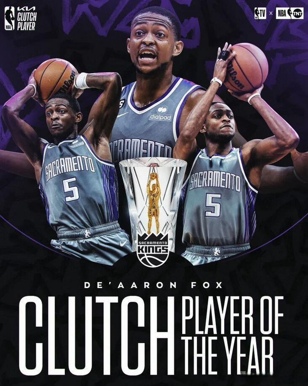 shams和woj同时爆料国王队福克斯骨折!