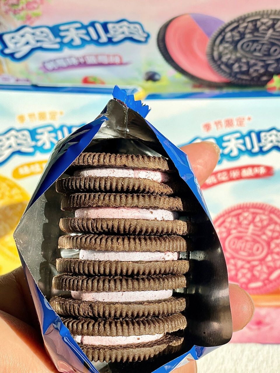 奥利奥春季限定新品,比春天还早到! 请大数据推给所有仙女们!